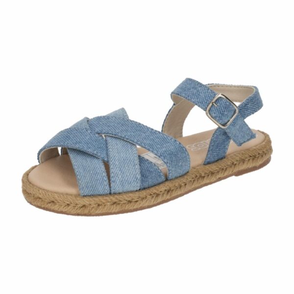 Sandalias Yute Diseño Denim Jean CRIOS - Imagen 5