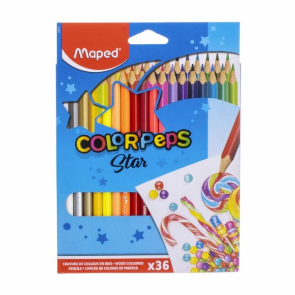Lapices De Colores MAPED X 36 Uds