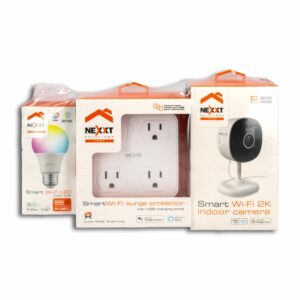 Kit Cámara + Bombillo + Enchufe NEXXT Paquete