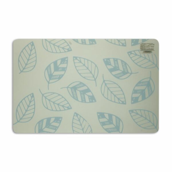 Individual Para Mesa Diseño Hojas Color Azul HOME SET 42 X 27 Cm