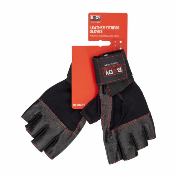 Guantes Para Ejercicio De Cuero Talla Mediana BODY SCULPTURE Pack X 2 Uds