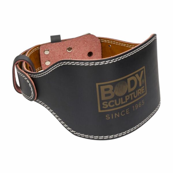 Cinturón Deportivo Para Levantar Pesas De Cuero BODY SCULPTURE L