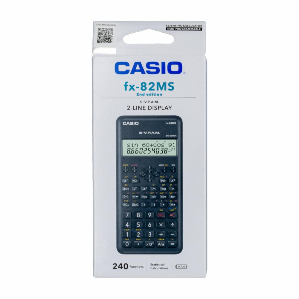 Calculadora Científica 240 Funciones Negro CASIO Fx-82Ms-2 Megamaxi