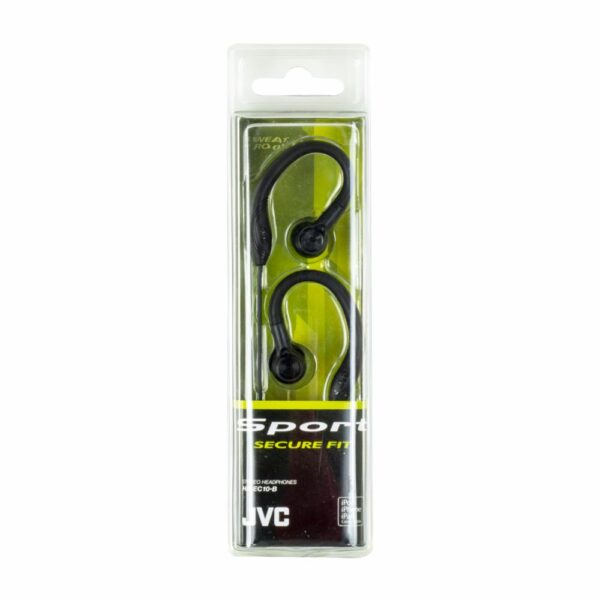 Audífonos Sport Secure Fit HAEC10B JVC Con Cable