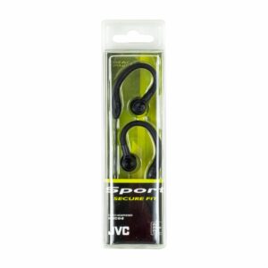Audífonos Sport Secure Fit HAEC10B JVC Con Cable
