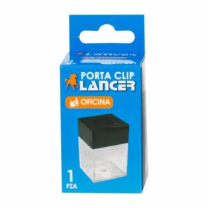Porta clips Cuadrado LANCER 4,2 X 6,2 Cm