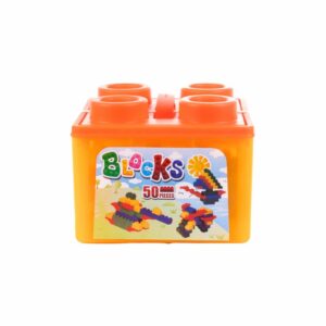 Bloques De Armar Balde SOON CHENG TOYS ENT.CO.LTD Incluye 50 Piezas