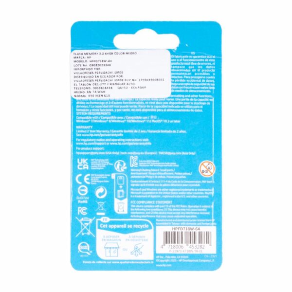 Flash Memory X718W HP 64 Gb - Imagen 2