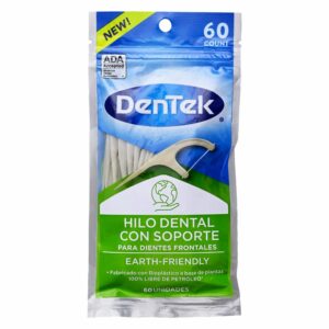 Hilo Dental Para Dientes Frontales DENTEK Pack X60 U