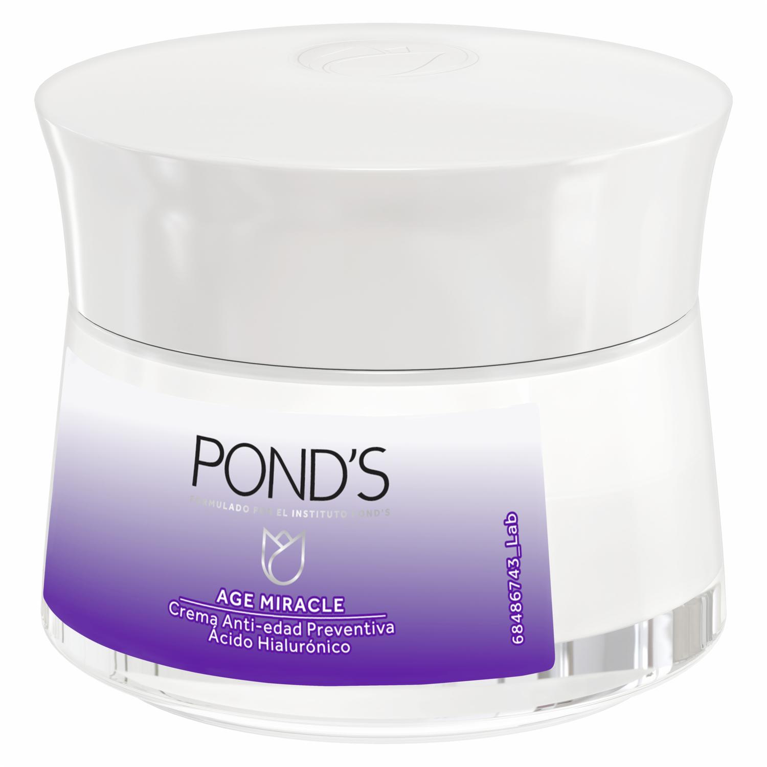 Crema Facial Anti Edad Preventiva Miracle POND'S 50 G - Imagen 4