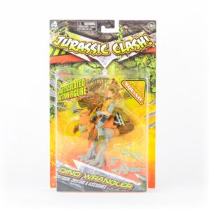 Dinosaurio Jurrasic Clash LANARD TOYS LTD Incluye Accesorios