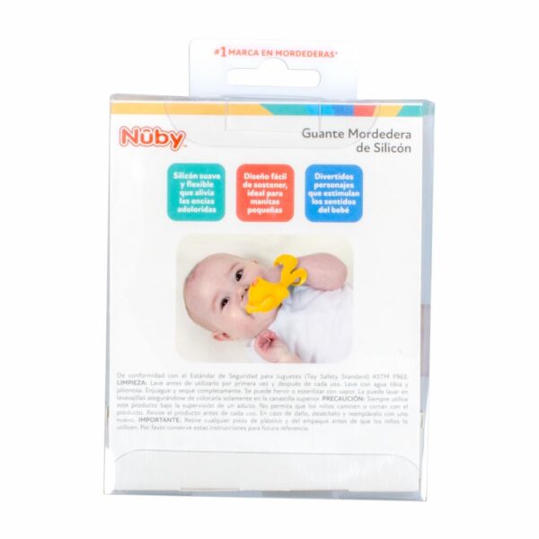Masticador Para Bebé De Silicon NUBY Unidad - Imagen 2