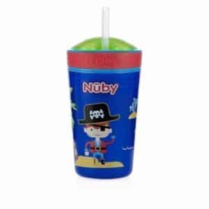 Vaso Nuby Con Sorbete Y Recipiente Snack NUBY 9 Oz