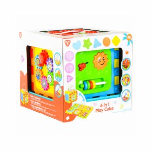Cubo Actividades 6 En 1 PLAYGO Para Bebé