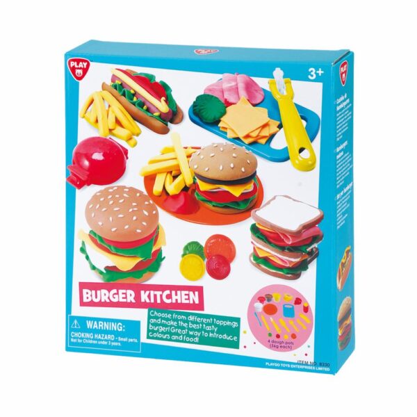 Hamburguesería Plastilina PLAYGO LTD. Para Bebé