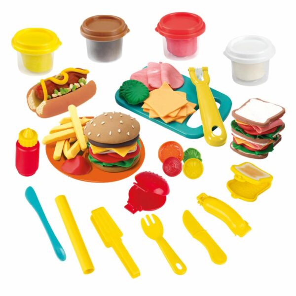 Hamburguesería Plastilina PLAYGO LTD. Para Bebé - Imagen 2