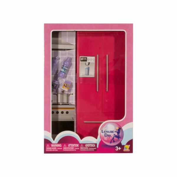 Set De Refrigerador Para Muñeca LEISURE DAY 5 Piezas