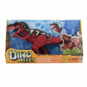 Dinosaurio Tiranosaurio Rex DINO VALLEY Con Luz Y Sonido