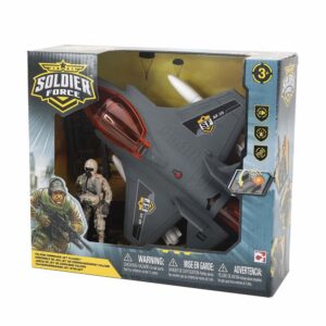 Set De Juego Avión De Combate SOLDIER FORCE 7 Piezas