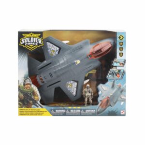 Set De Juego Avión De Combate SOLDIER FORCE 7 Piezas