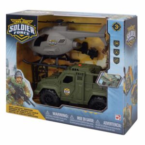 Set De Juego Misión De Doble Asalto SOLDIER FORCE 9 Piezas