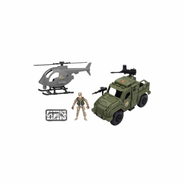 Set De Juego Misión De Doble Asalto SOLDIER FORCE 9 Piezas - Imagen 2