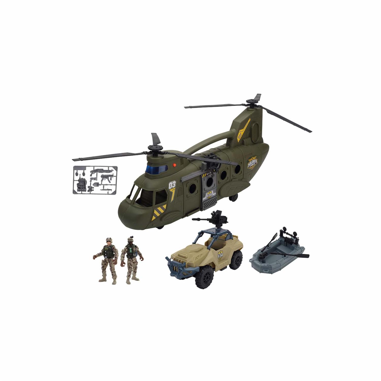 Vehículo Transportador De Soldados SOLDIER FORCE 14 Piezas - Imagen 2