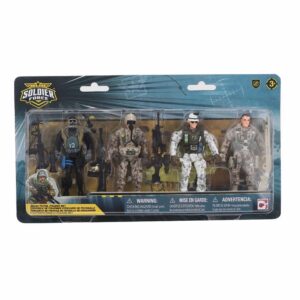 Set De Juego Escuadrón De La Patrulla SOLDIER FORCE 8 Piezas