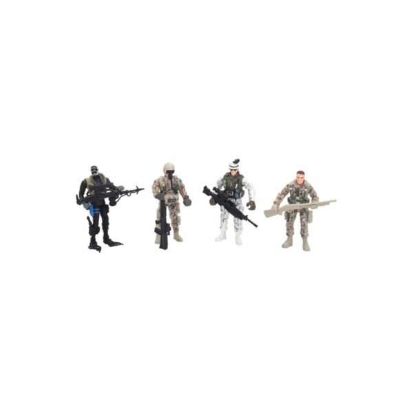 Set De Juego Escuadrón De La Patrulla SOLDIER FORCE 8 Piezas - Imagen 2