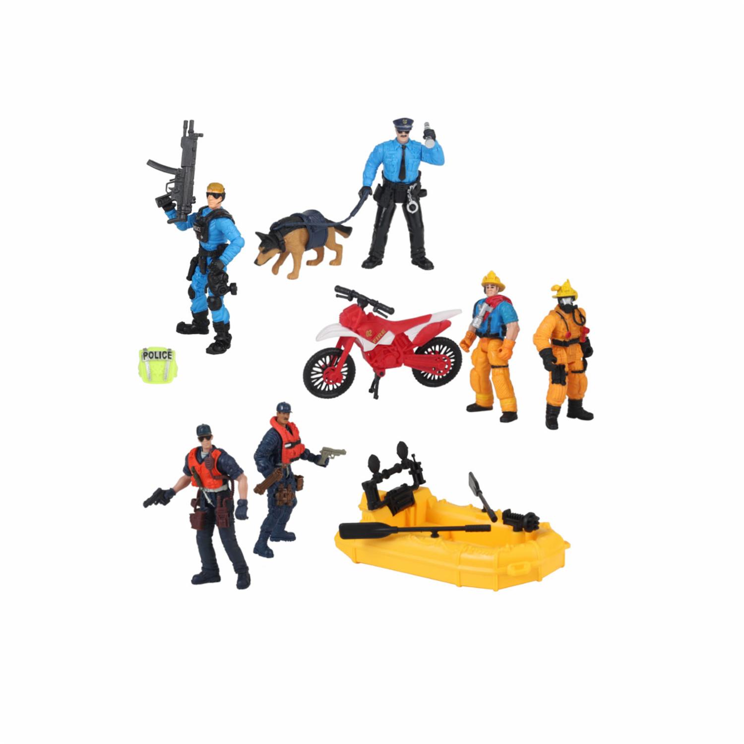 Set De Juego Unidad De Rescate Urbano SOLDIER FORCE 13 Piezas - Imagen 2