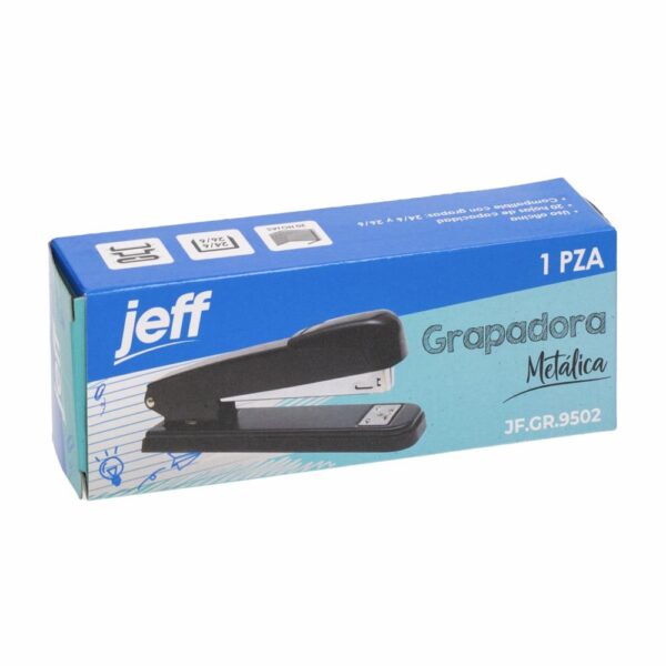 Grapadora De Hojas Metálica Mediana JEFF Unidad - Imagen 2
