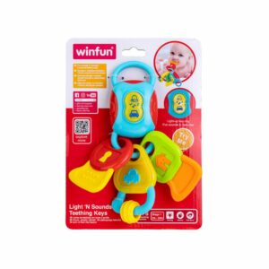 Mordedor De Bebé Llaves De Auto WINFUN Incluye Sonido