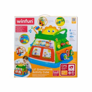 Set De Juego Cubo De Actividades Del Jardín WINFUN Posee +40 Sonidos