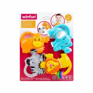Set Sonajeros Jungla WINFUN Para Bebé
