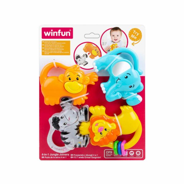 Set Sonajeros Jungla WINFUN Para Bebé