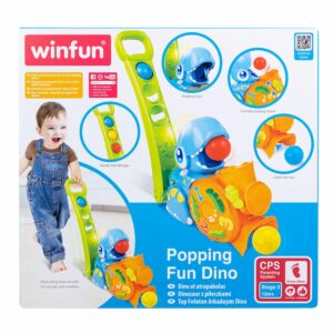 Juego Dino El Atrapabolas WINFUN Incluye 3 Bolas