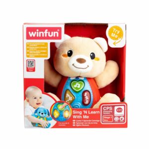 Peluche Oso Canta Y Aprende Conmigo WINFUN Posee Sonido