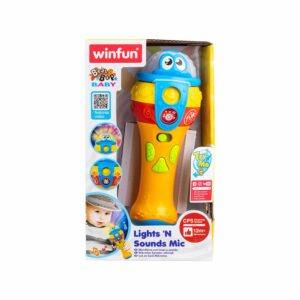 Micrófono Con Luz Y Sonido WINFUN Para Bebé