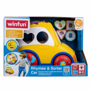 Coche Con Figuras Encajables WINFUN Para Bebé