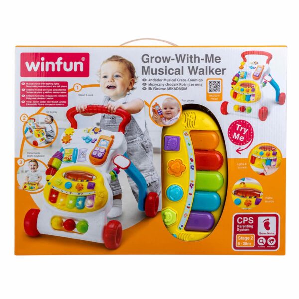 Caminador Musical WINFUN Para Bebé