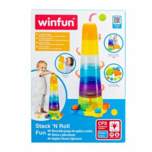 Juego De Apilar Y Rodar WINFUN Para Bebé
