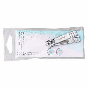 Corta Uñas De Precisión BASICARE Compacto De 6.3 Cm