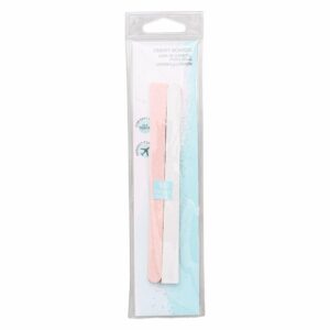 Lima De Uñas Esmeril Bordeadoras BASICARE X 10 Unidades De 14.5 Cm Cada Unidad.