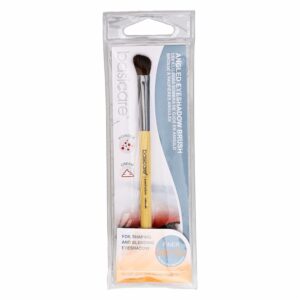 Brocha Angular Para Sombras BASICARE Con Mango Ergonómico De 13Cm