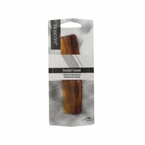 Peine Clásico De Bolsillo Café BASICARE 12.2 Cm
