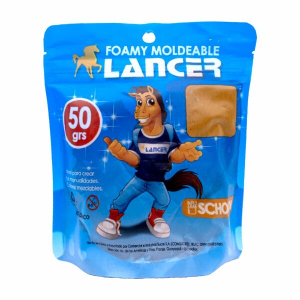 Foamy Moldeable Color Café LANCER 50 G