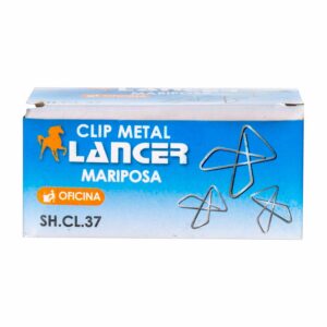 Clip Para Hojas Tipo Mariposa De 40 Milímetros LANCER Unidad