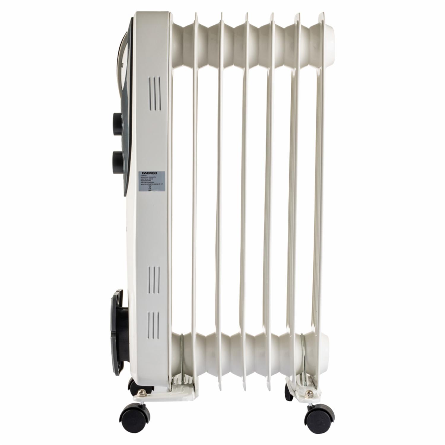 Calefactor Eléctrico Para Interiores Modelo DOH-B27YL DAEWOO 1500 Watts - Imagen 3