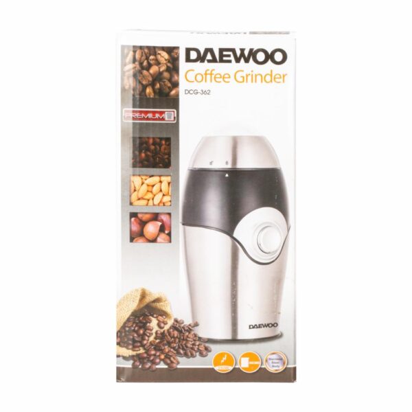 Molino De Café Plateado Modelo DCG362 DAEWOO 150 Watts - Imagen 3
