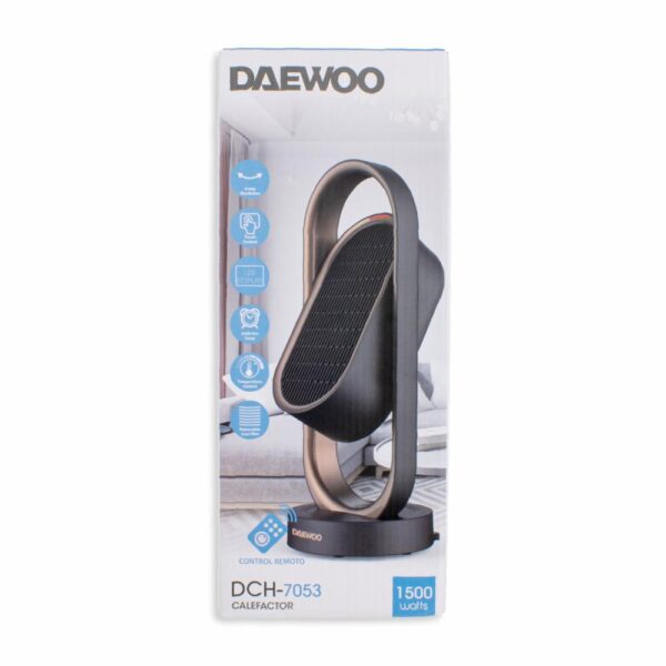 Calefactor Portátil Modelo DCH-7053 DAEWOO 1500 Watts - Imagen 5